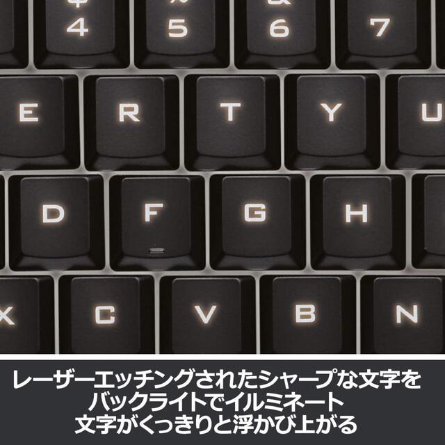 【ロジクール】K740 Illuminated keyboard【未使用品】 スマホ/家電/カメラのPC/タブレット(PC周辺機器)の商品写真