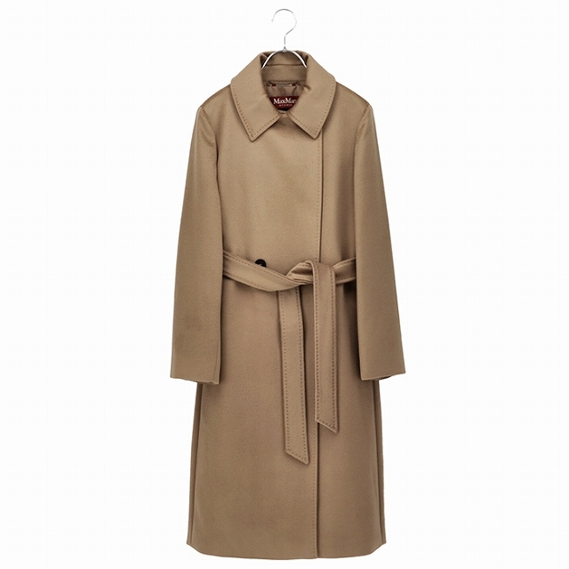 Max Mara - MAX MARA STUDIO BCOLLAG ベルテッド コートの通販 by ...