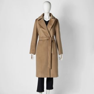 マックスマーラ(Max Mara)のMAX MARA STUDIO BCOLLAG ベルテッド コート(ロングコート)