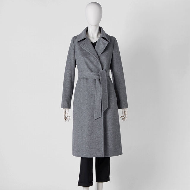 Max Mara(マックスマーラ)のMAX MARA STUDIO BCOLLAG ベルテッド コート レディースのジャケット/アウター(ロングコート)の商品写真