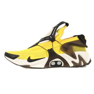 ナイキ(NIKE)のNIKE ナイキ ADAPT HUARACHE OPTI YELLOW (BV4089-710) 2019年 アダプト ハラチ バイシクル イエロー ブラック US9.5 27.5cm スニーカー 電動シューレース【メンズ】【中古】【美品】(スニーカー)