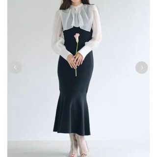 ショッピング値下 Waist tuck Dress L'Or ロル タックワンピース