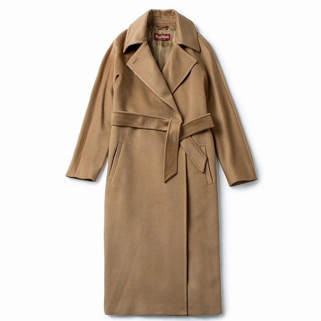 Max Mara(マックスマーラ)のMAX MARA STUDIO ABELIA ヴァージンウール ロングコート レディースのジャケット/アウター(ロングコート)の商品写真