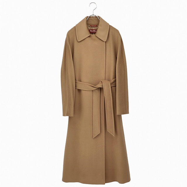 Max Mara(マックスマーラ)のMAX MARA STUDIO ABELIA ヴァージンウール ロングコート レディースのジャケット/アウター(ロングコート)の商品写真