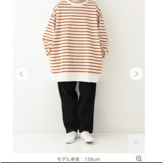 nest Robe - nest Robe コットンデラヴェボーダーオーバープル