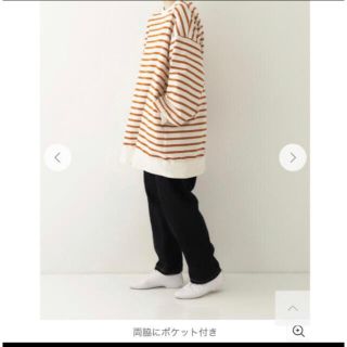 nest Robe - nest Robe コットンデラヴェボーダーオーバープル