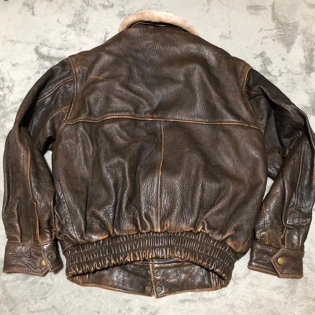 AVIREX(アヴィレックス)のreal sheep leather flight jacket メンズのジャケット/アウター(フライトジャケット)の商品写真