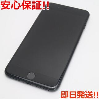 アイフォーン(iPhone)の美品 SIMフリー iPhone7 PLUS 32GB ブラック (スマートフォン本体)