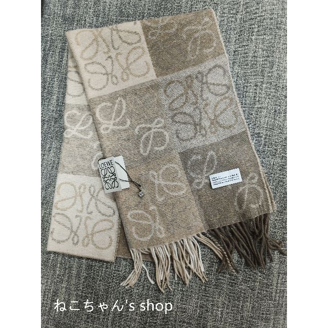 LOEWE ロエベ マフラー アナグラム