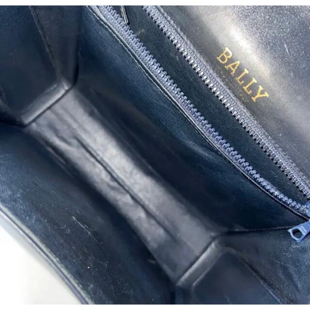 BALLY バリー 自立型 ショルダーバッグ 本革 レザー 金具 ハンドバッグ
