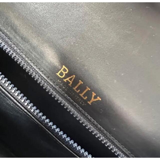 BALLY バリー 自立型 ショルダーバッグ 本革 レザー 金具 ハンドバッグ