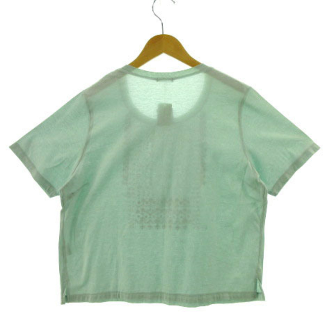 other(アザー)のSIMPLE LIFE カットソー Tシャツ 半袖 プリント グリーン系 15 レディースのトップス(Tシャツ(半袖/袖なし))の商品写真