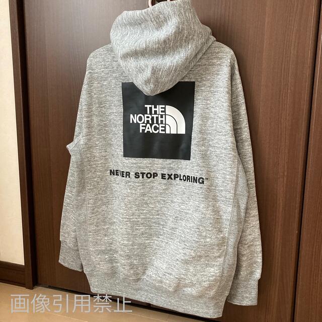 THE NORTH FACE 美品 バックスクエアロゴフーディー NT62040トップス