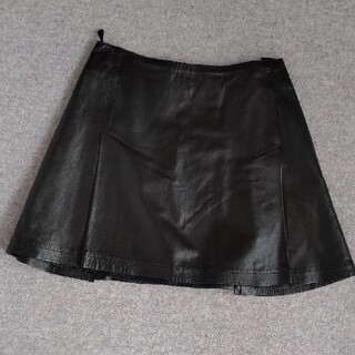 SeaRoomlynn - wrap slit miniスカート(ブラック, S) searoomlynnの 