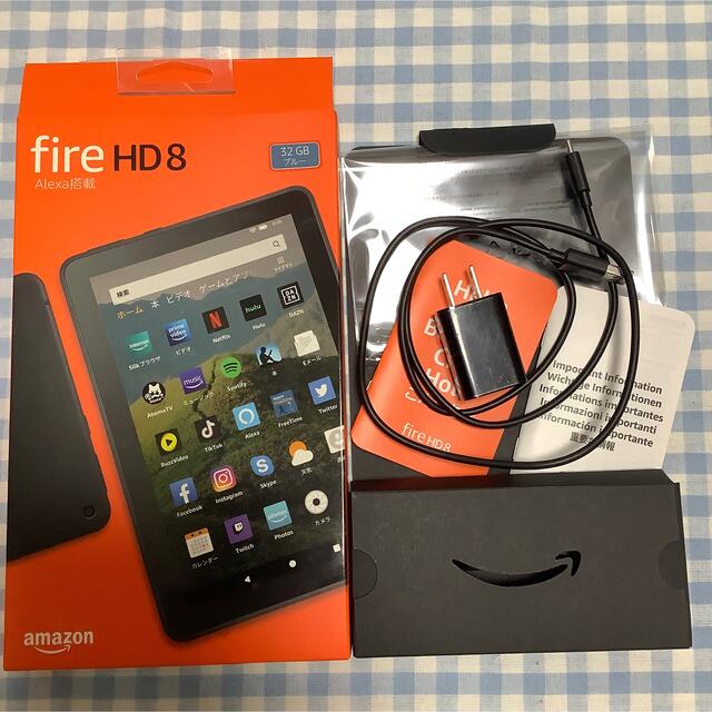 第10世代 Fire HD 8 タブレット(8インチHDディスプレイ)32GB
