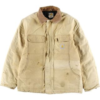 カーハート(carhartt)の古着 90年代 カーハート Carhartt トラディショナルコート ダック地ワークジャケット USA製 メンズXL ヴィンテージ /eaa286796(その他)