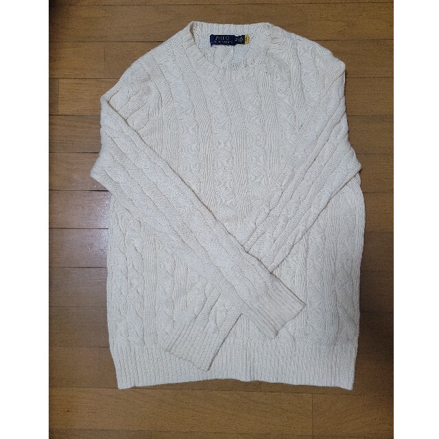 POLO RALPH LAUREN(ポロラルフローレン)のralph lauren cable knit xs メンズのトップス(ニット/セーター)の商品写真