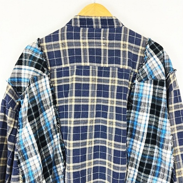 DISCOVERED - DISCOVERED 再構築 リメイク チャイナシャツ DISCOVERED - DISCOVERED 再構築 リメイク チャイナシャツ
