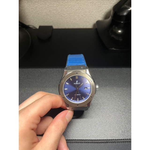HUBLOT(ウブロ)の自動巻き時計 機械式 メンズの時計(腕時計(アナログ))の商品写真