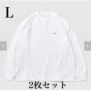 ennoy 2Pack L/S T-Shirt (WHITE) Lサイズ(Tシャツ/カットソー(七分/長袖))