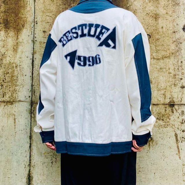 ♠︎stitch jacket♠︎ シャツジャケット 個性的 秋 メンズ new.ibsedu.bg ♠︎stitch jacket♠︎ シャツジャケット 個性的 秋 メンズ