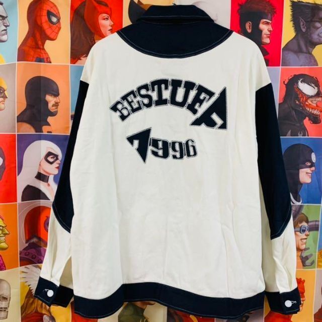 ♠︎stitch jacket♠︎ シャツジャケット 個性的 秋 メンズ new.ibsedu.bg ♠︎stitch jacket♠︎ シャツジャケット 個性的 秋 メンズ