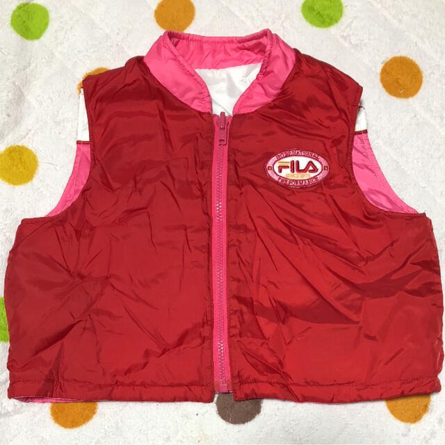 FILA   FILA リバーシブルベストの通販 by HIRO's shop｜フィラならラクマ