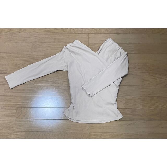 Her lip to(ハーリップトゥ)のAsymmetric Cotton-blend Jersey Top レディースのトップス(カットソー(長袖/七分))の商品写真