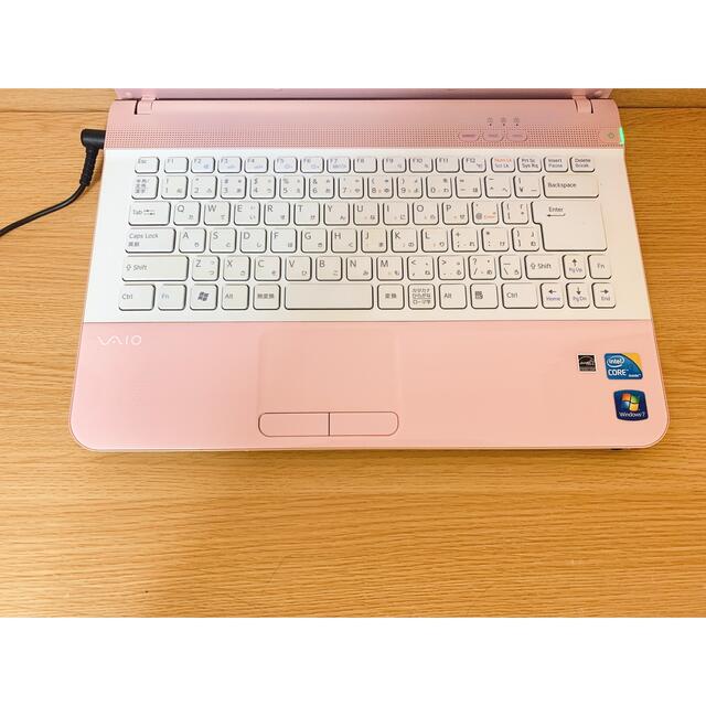 一台限り✨可愛いベビーピンクPC✨女子に人気のVAIO✨ノートパソコン✨i3搭載 3