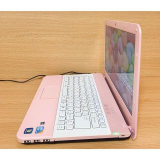 一台限り✨可愛いベビーピンクPC✨女子に人気のVAIO✨ノート ...