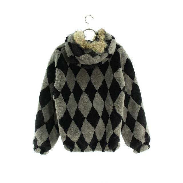 シュプリーム Diamond Faux Fur Jacket ダイヤモンドフェイクファー