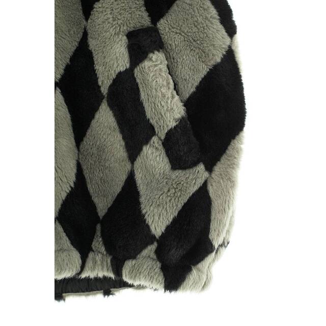 シュプリーム Diamond Faux Fur Jacket ダイヤモンドフェイクファー