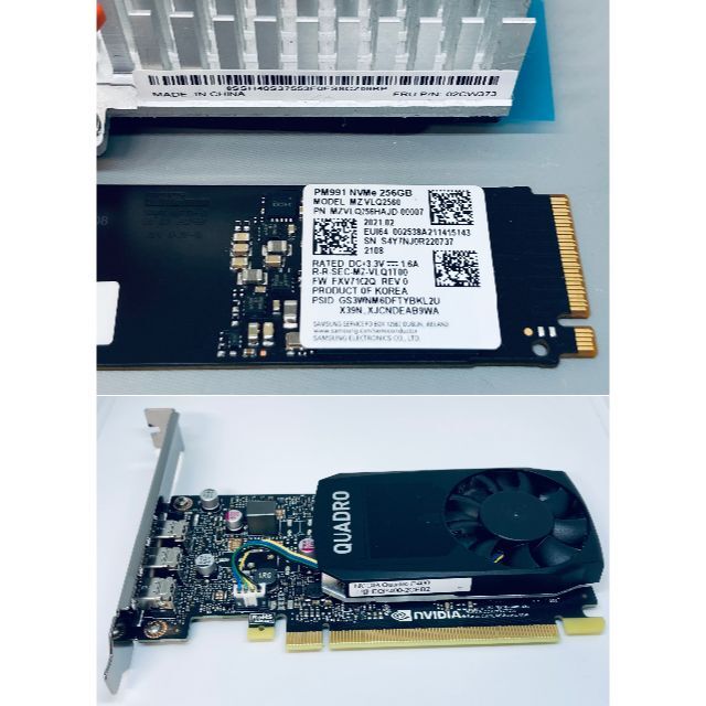 ThinkStation P330/Xeon 2134/Quadro P400 ThinkStation Nvidia P400 LP 並行輸入品