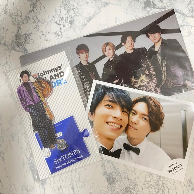 松村北斗　アクリルスタンド　第一弾　sixtones チケットファイル