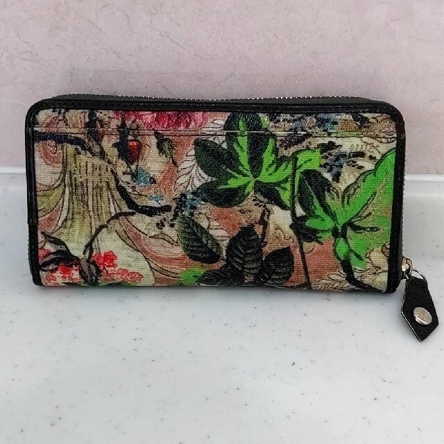 【希少美品】Vivienne Westwood ボタニカル　花柄　長財布　オーブ