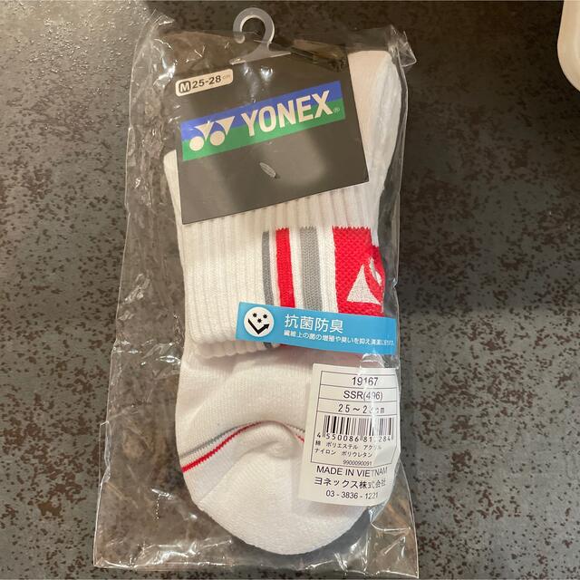 YONEX(ヨネックス)のヨネックス　靴下　バドミントン スポーツ/アウトドアのスポーツ/アウトドア その他(バドミントン)の商品写真