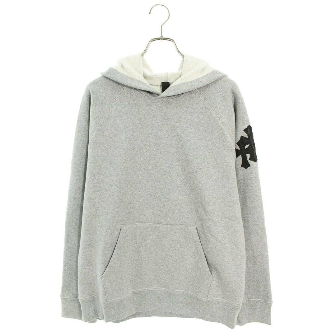 トップス クロムハーツ Y NOT ラベル付きクロスパッチプルオーバー