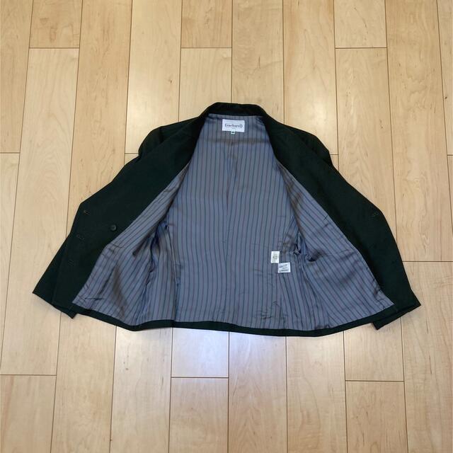 専用 vintage khaki short double jacket レディースのジャケット/アウター(テーラードジャケット)の商品写真