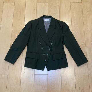 専用 vintage khaki short double jacket(テーラードジャケット)
