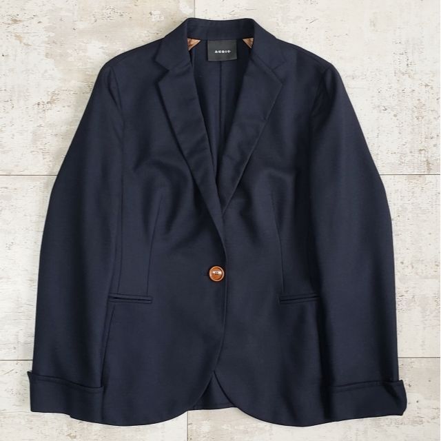 枚数限定 アクリス AKRIS ☆ カシミヤ ジャケット US6 ネイビー - 通販