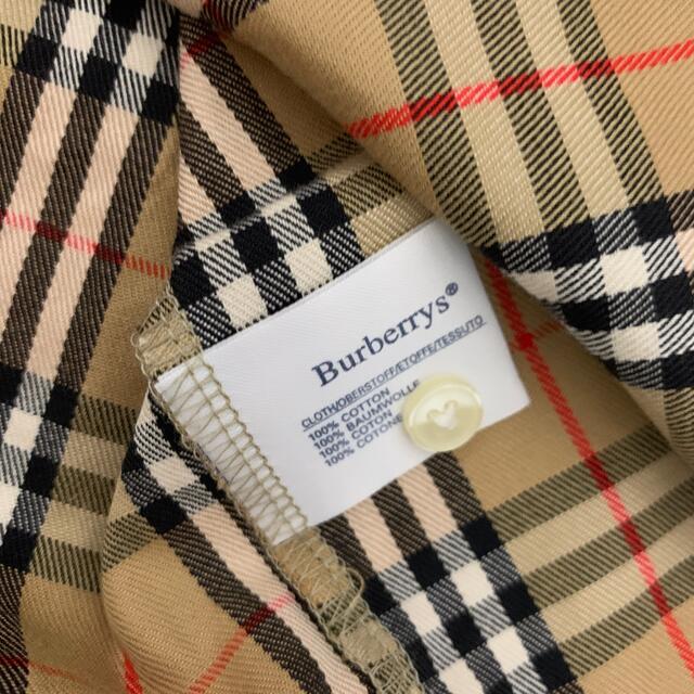 BURBERRY(バーバリー)の超美品。人気柄バーバリー長袖シャツ　110センチ キッズ/ベビー/マタニティのキッズ服男の子用(90cm~)(ブラウス)の商品写真