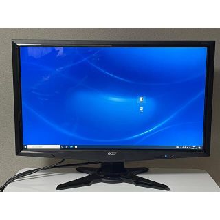 エイサー(Acer)の（美品・acer）23インチ液晶ワイドモニター　G235H(ディスプレイ)