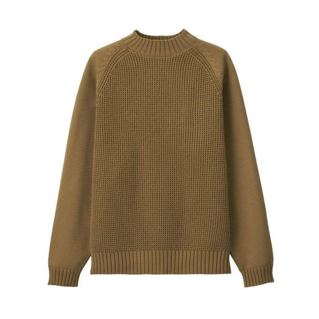 MUJI (無印良品) - muji labo 前でも後ろでも着れるクルーネック MUJI (無印良品) - muji labo 前でも後ろでも着れるクルーネック