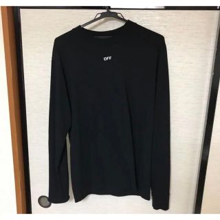 オフホワイト(OFF-WHITE)のoff-white ロンT ヴァージルアブロー(Tシャツ/カットソー(七分/長袖))