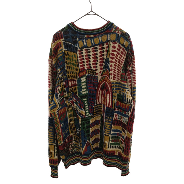 SUPREME シュプリーム ×MISSONI 21AW SWEATER BURGUNDY ×ミッソーニ ニットセーター 総柄