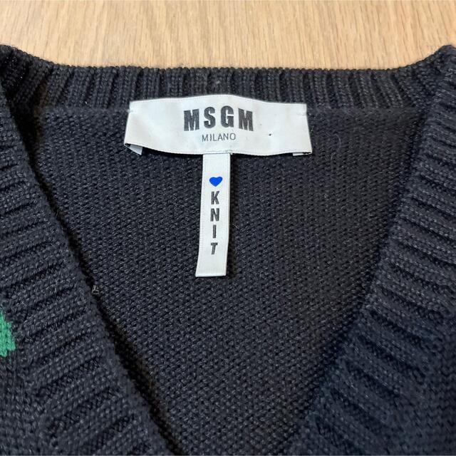 MSGM(エムエスジイエム)のMSGM アーガイル柄　ウールセーター レディースのトップス(ニット/セーター)の商品写真