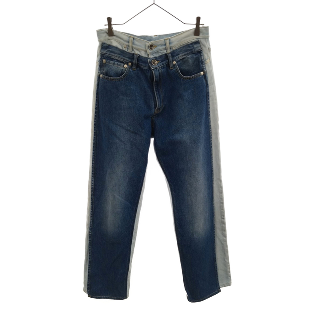 Martin Margiela マルタンマルジェラ 19AW Docking Denim Pants S30LA0137 再構築 ドッキング デニム パンツ インディゴ | フリマアプリ ラクマ