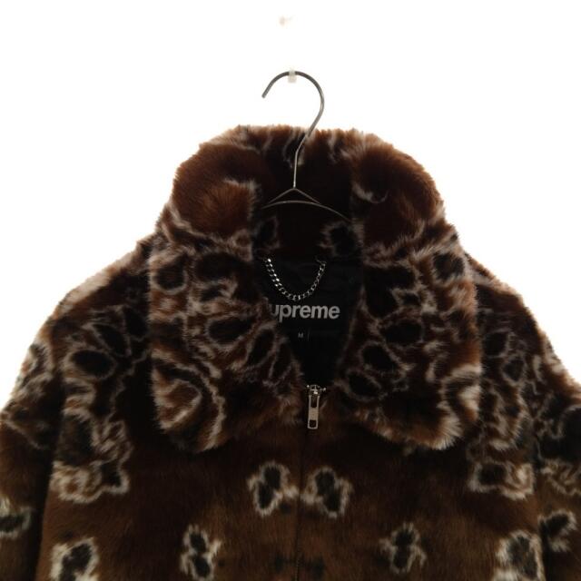 正規認証品!新規格 21SS Supreme Bandana Faux Fur Bomber Jacket