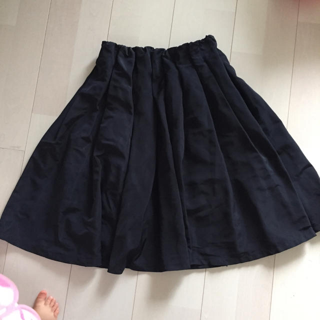 Andemiu(アンデミュウ)のAndemiu ウエストギャザー フレアスカート レディースのスカート(ひざ丈スカート)の商品写真