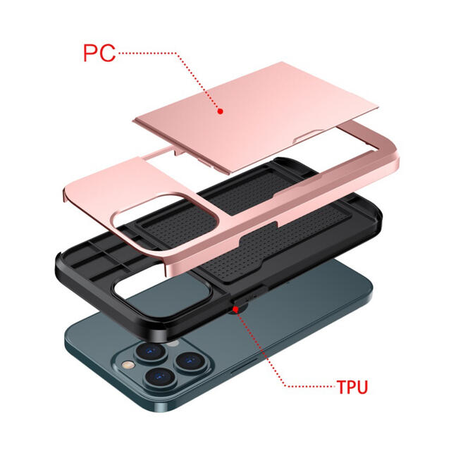 【iPhone 13Pro★】画期的なケース！ スマホ/家電/カメラのスマホアクセサリー(iPhoneケース)の商品写真